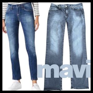 MAVI Kerry High-Rise Straight Leg Jeans (30x32)